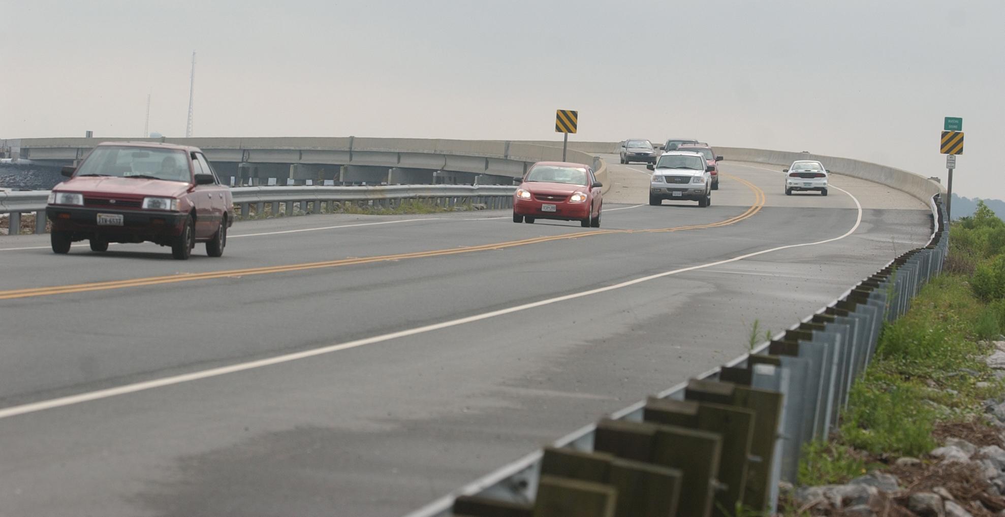 asks for minimum speed on Chincoteague causeway