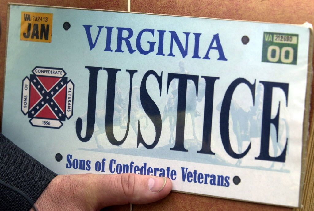 Federal judge allows Virginia to stop issuing Confederate license plates