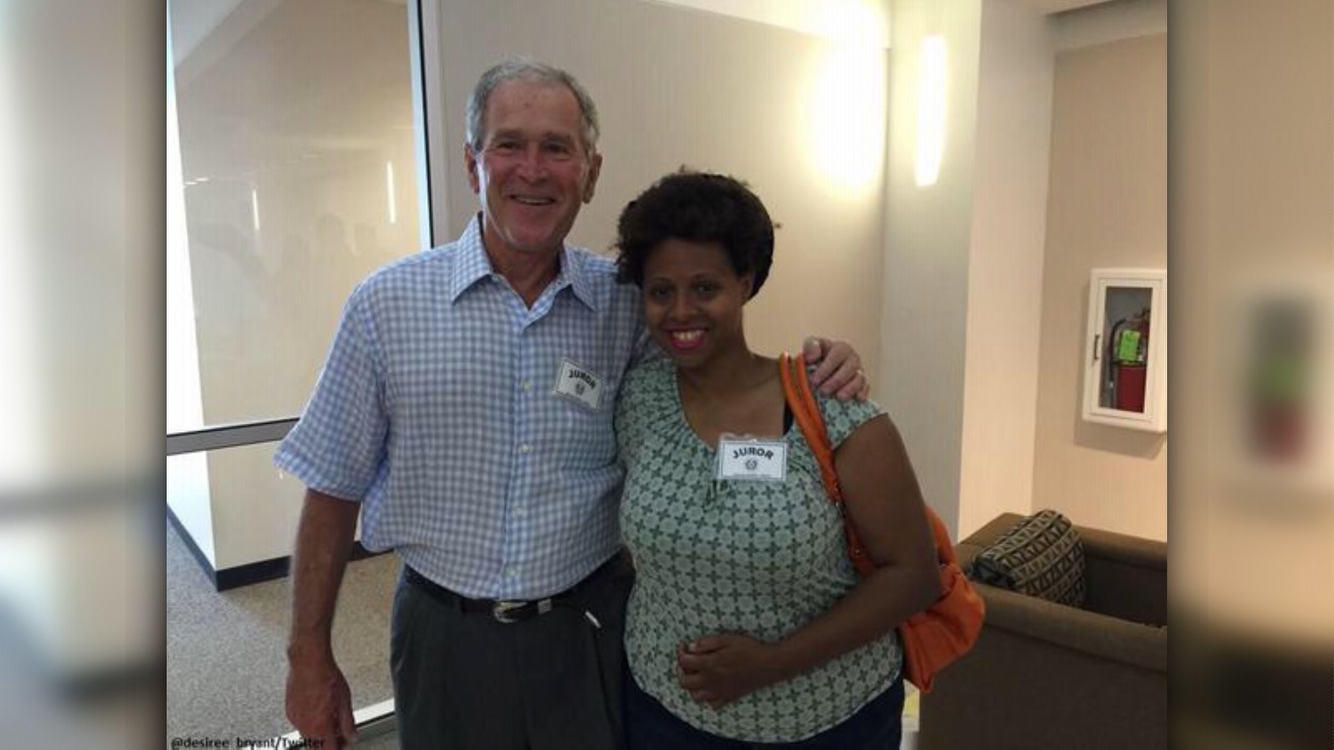 Yup, even him Former president turns up for Dallas jury duty