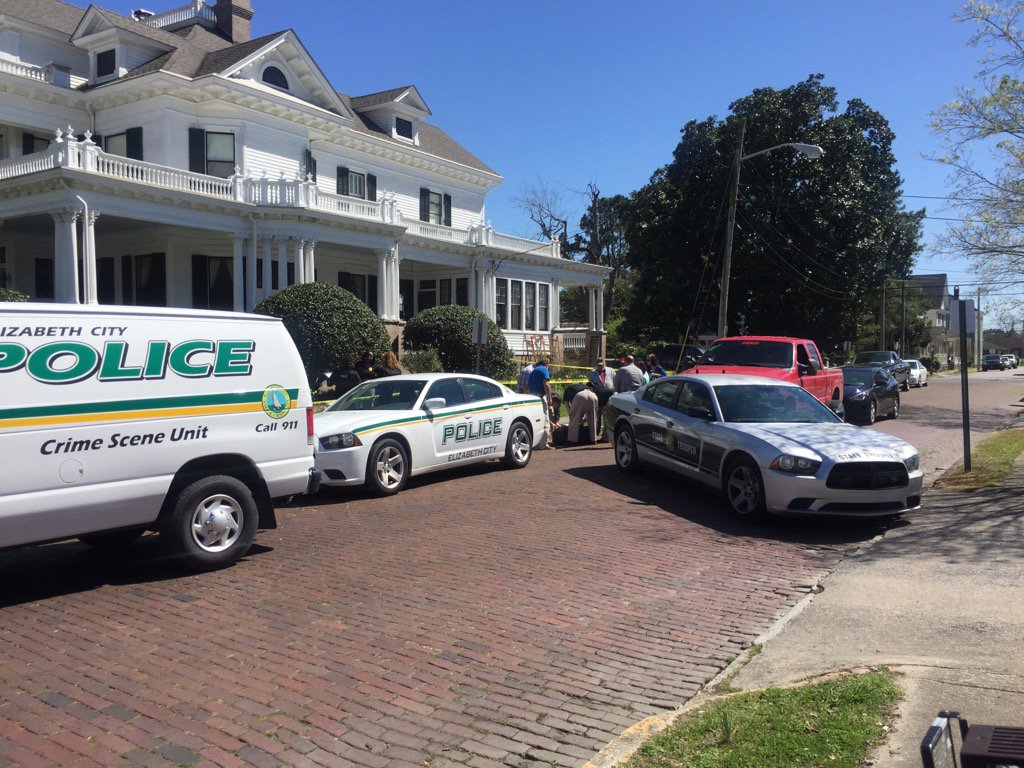 PHOTOS: Suspects fire shots at Pasquotank Co. courthouse