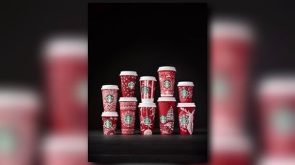 The national outrage is over: Starbucks holiday cups are red, after all |  13newsnow.com
