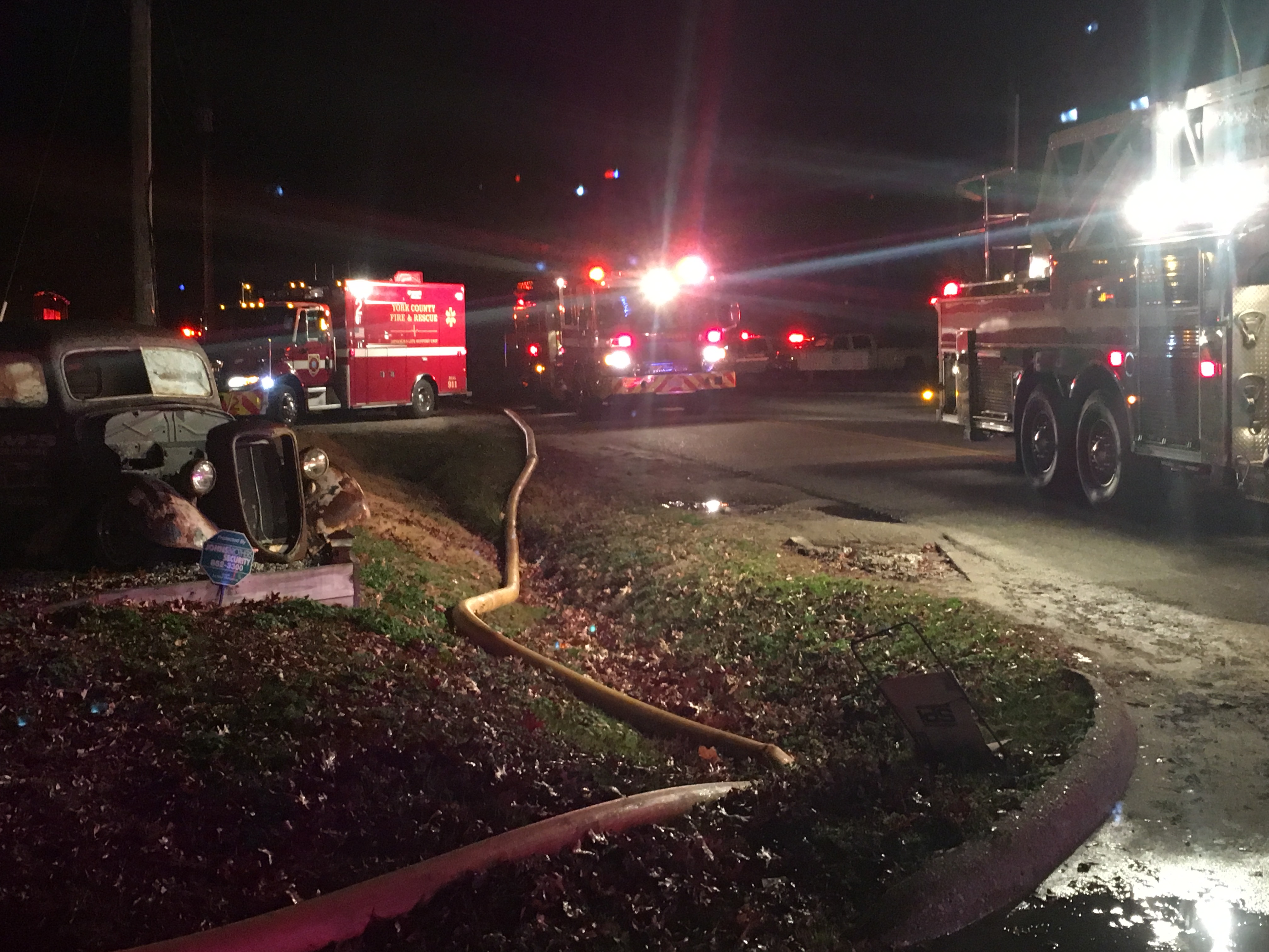 Auto body shop fire under investigation