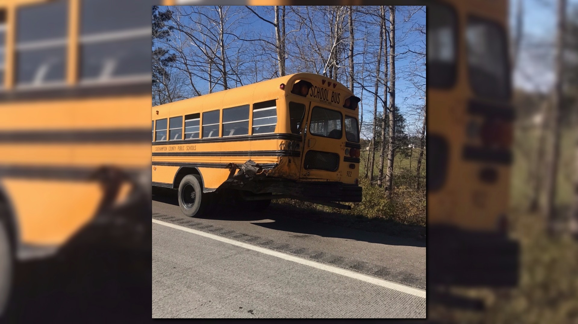 Driver, five children taken to hospital following crash with school bus ...
