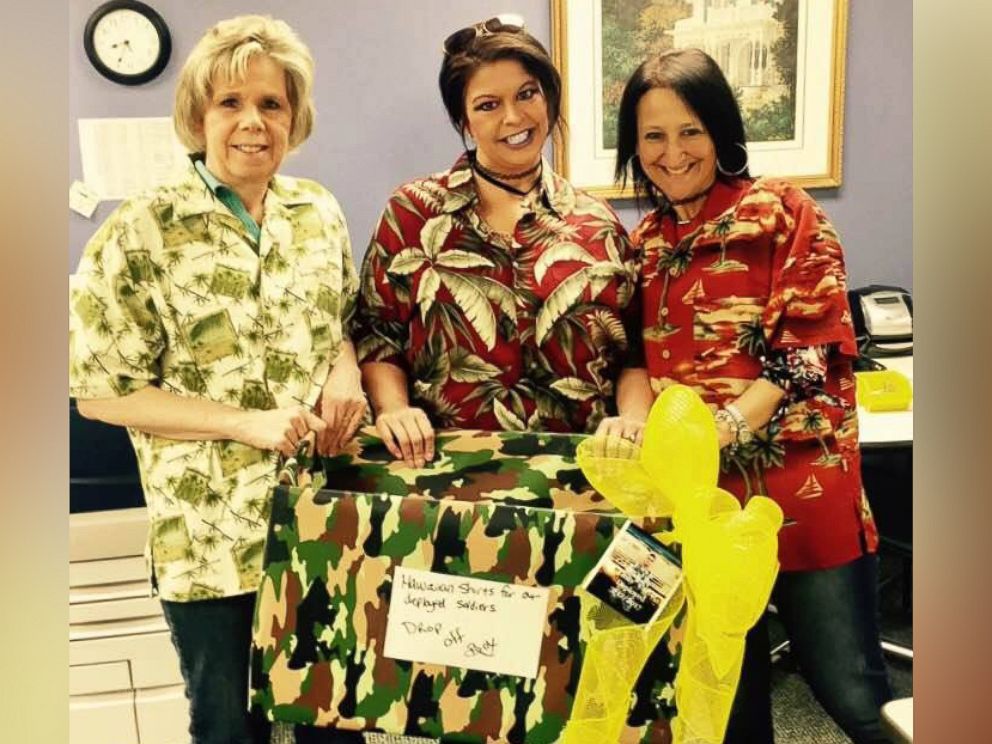 Mom collecting hundreds of Hawaiian shirts for her son, fellow soldiers  overseas | 13newsnow.com