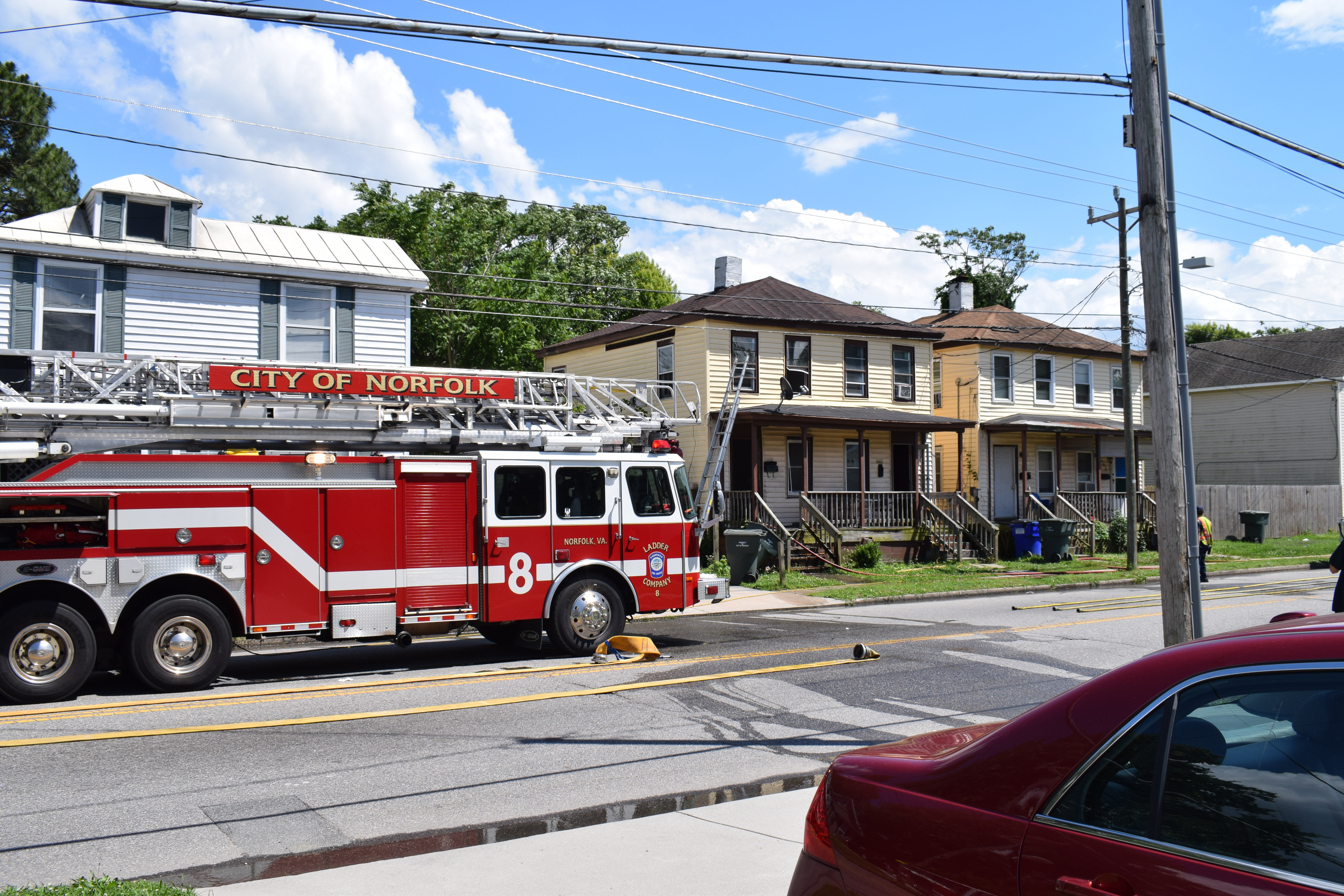 Three men displaced after duplex fire in Norfolk | 13newsnow.com