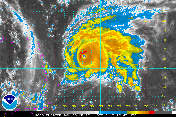 Three Hurricanes At Once: Irma, Jose And Katia 