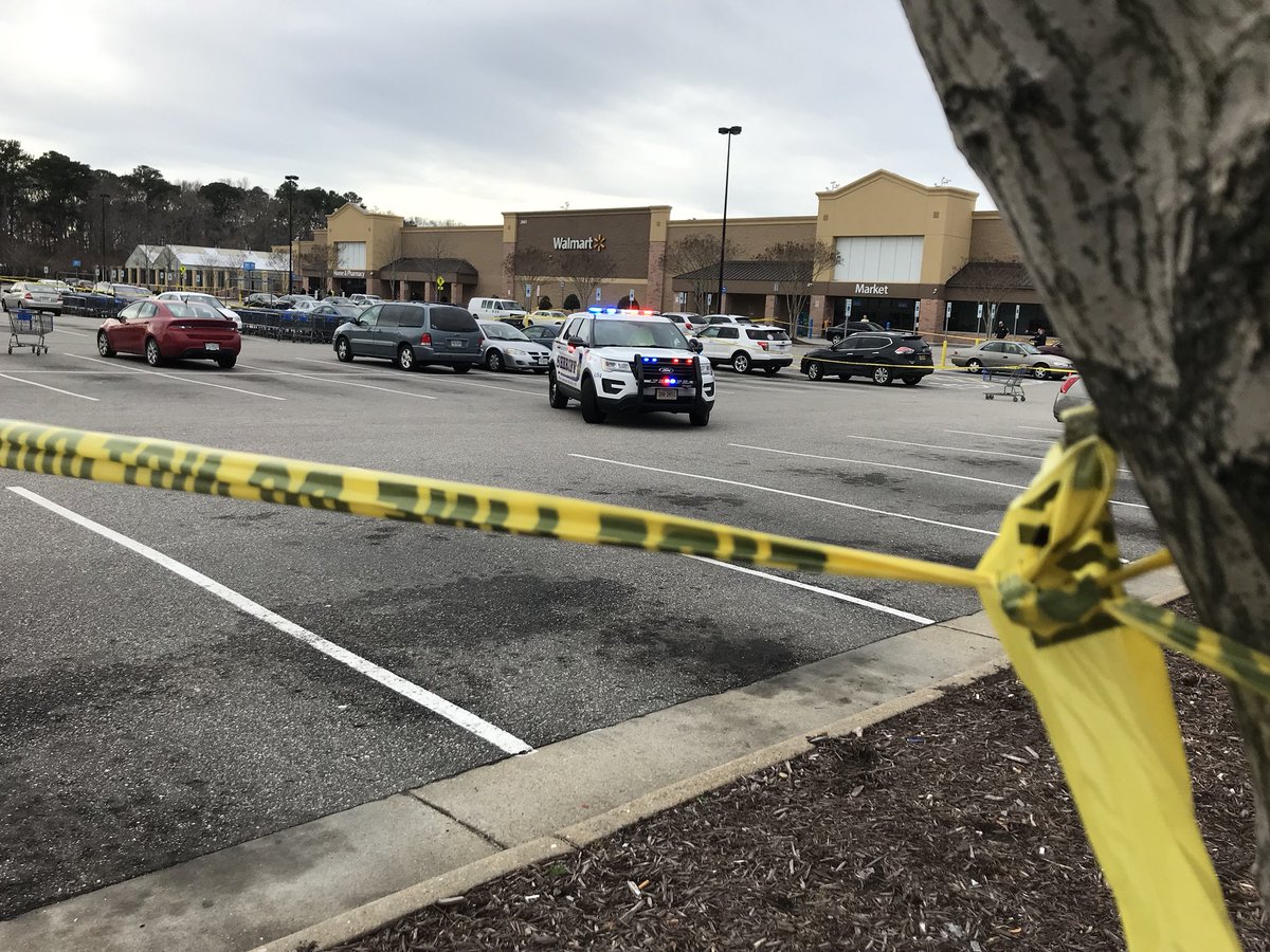 Woman shot at Yorktown Walmart, suspect in custody