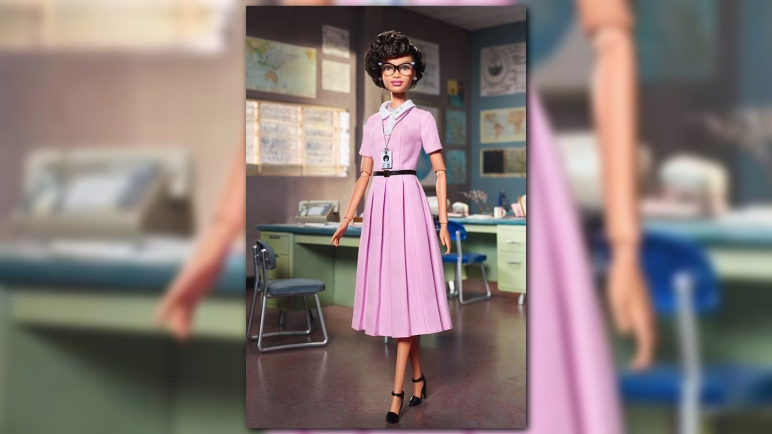 Barbie inspiring women series katherine best sale johnson doll