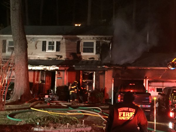 5 displaced after Newport News house fire | 13newsnow.com