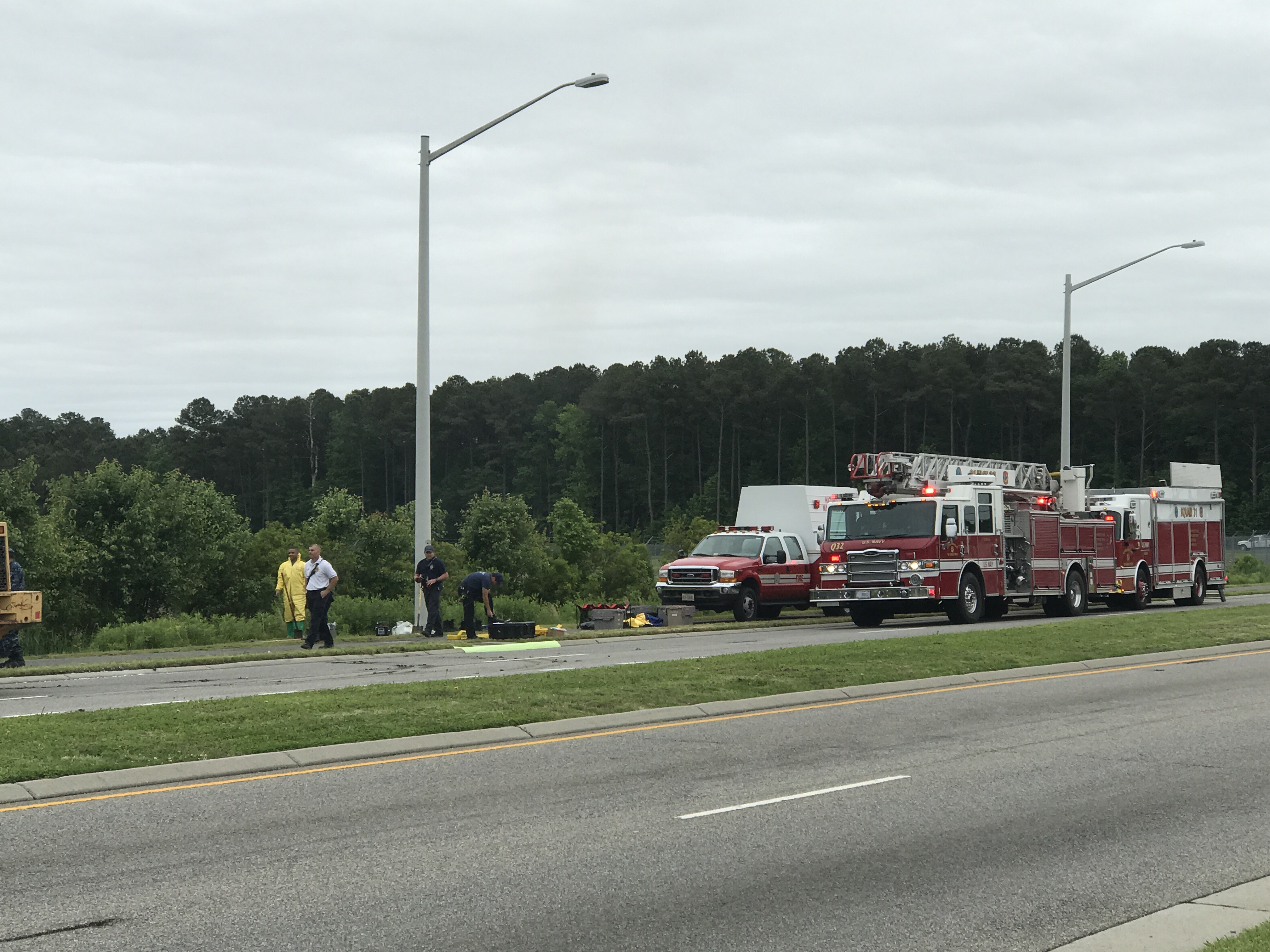 Navy continues cleaning up 94,000 gallon jet fuel spill at Oceana ...